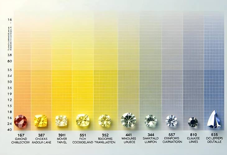 Visual Guide to the Diamond Color Scale From Colorless to Yellow